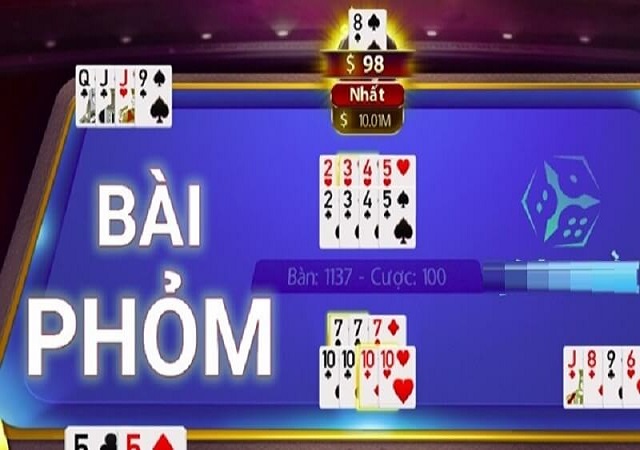 game bài tặng tiền Phỏm